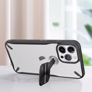 Nillkin Cyclops Case vastupidav ümbris koos kaamerakattega ja kokkupandava statiiviga iPhone 13 Pro must