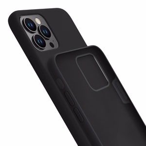 3mk Silicone Ümbris jaoks iPhone 11 Pro Max - must