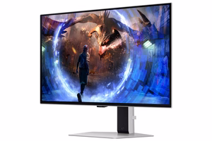 Samsung G60SD monitor 68,6 cm (27") 2560 x 1440 pikslit Quad HD OLED hõbedane