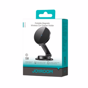 Car laadija-hoidja Joyroom JR-ZS408 (dashboard) 15W wireless must