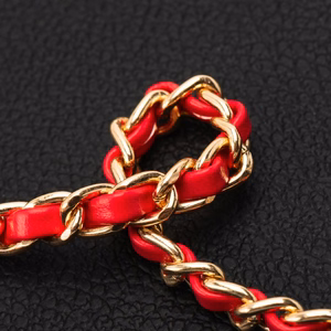 Chain / Rope with Hoidja GLAMOUR fit all models 80mm max width punane