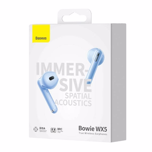 TWS наушники Baseus Bowie WX5 (синий)