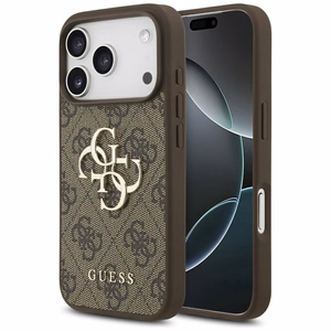 Guess 4G Big Logo Ümbris jaoks iPhone 17 Pro - Brown