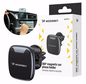 Wozinsky WUMTK Magnetic Phone Holder for Car Air Vent - Black