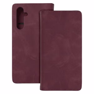 Smart Suede ümbris mudelile Samsung Galaxy A54 5G, bordoopunane