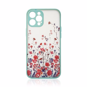 Disainiümbris iPhone 12 Pro lilleümbris helesinine