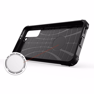 Hybrid Armor Case прочный защитный чехол для Samsung Galaxy S22+ (S22 Plus) чёрный