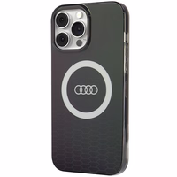 Audi IML Big Logo MagSafe ümbris jaoks iPhone 13 Pro Max - must