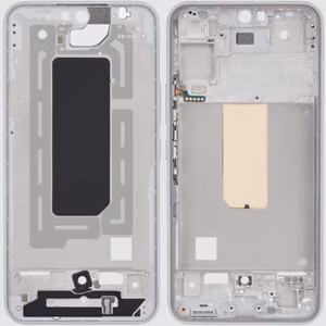 Keskmise raami korpus jaoks Samsung A546 A54 5G (White)