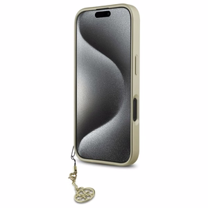Guess 4G Charms Collection ümbris jaoks iPhone 16 - must