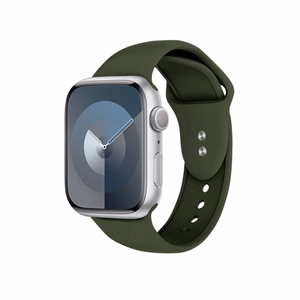 Crong Liquid  rihm Apple Watch 38 / 40 / 41 / 42 mm, roheline