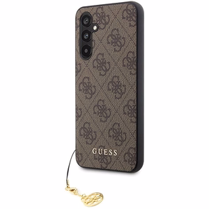 GUESS ümbris jaoks SAMSUNG S23 FE GUHCS23FEGF4GBR (4G Charm) brown