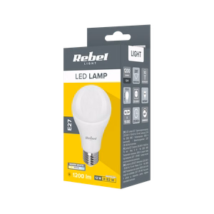 Rebel E27 LED-lamp, 12 W, 3000 K, 230 V