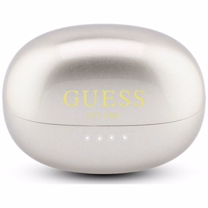 Juhtmevabad kõrvaklapid OWS Guess Metalic Finish Electropated Parts Classic Logo, kuldsed