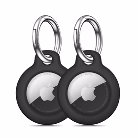 Tech-Protect Rough 2-pack ümbris jaoks Apple AirTag - must