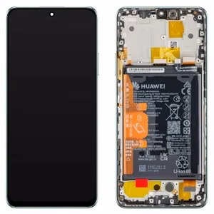LCD-ekraan Huawei Nova Y90 jaoks puuteekraani, raami ja akuga, roheline, originaal (service pack)