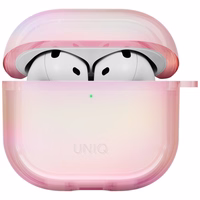 Uniq Iridescia AirPods 4 Hang Ümbris - Holo Roosa