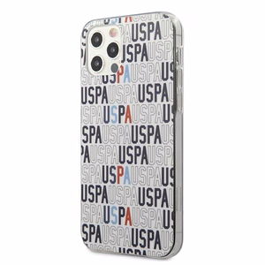 US Polo USHCP12MPCUSPA6 Logo Mania Collection ümbris seadmele iPhone 12 / 12 Pro 6.1", valge