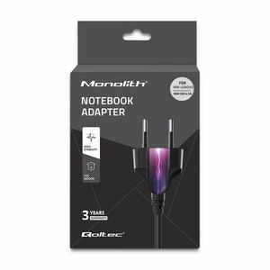 Qoltec 50093 toiteadapter 90 W must