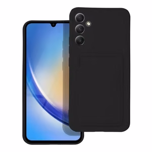 ümbris CARD jaoks SAMSUNG A34 5G must