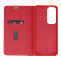 Wonder Frame Ümbris jaoks Samsung Galaxy S25 Edge punane