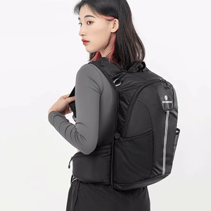 Rockbros H9 city backpack 20 l lightweight waterproof - black