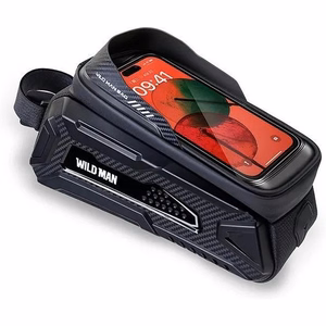 WILDMAN reisikott jalgratta raamile lukuga, 2L (4 "- 7"), M30, must