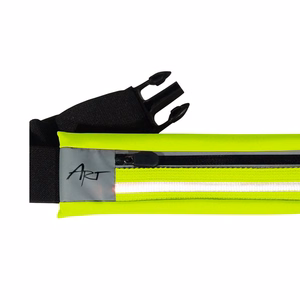 ART sport belt koos ümbris and light APS-01G roheline