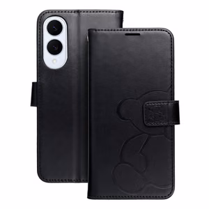 MEZZO Book ümbris jaoks SAMSUNG S25 Edge teddy bear must