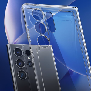 SPIGEN Ultra Hybrid ümbris jaoks SAMSUNG S24 ULTRA crystal clear