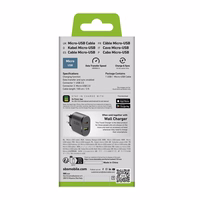 SBS LTHL200 USB-A - Micro-USB Kaabel 1m - must