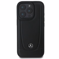 Mercedes Leather Urban iPhone 16 Pro Ümbris - must