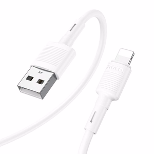 Кабель USB A на Lightning Hoco 2,4A 1 м X83 белый
