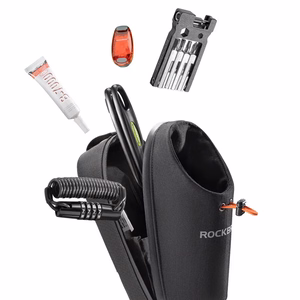 Rockbros P002 Handlebar Bag Compatible with Scooters and Folding City Bikes 1.5L - Black