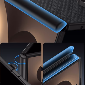 Benks Magnetic Armor Grid Pro Grand Combo ümbris Samsung Galaxy Z Fold 8 jaoks, must (C.K.FL.SA.BK.C060)