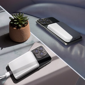 Wozinsky WRW349YWS 10000 mAh magnetiline energiapank - valge