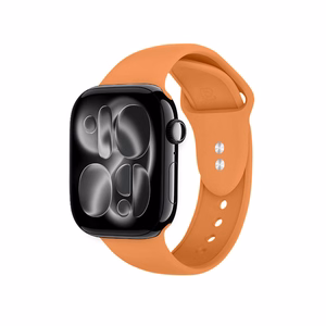 Crong Liquid Apple Watch rihm, 38/40/41/42 mm, oranž