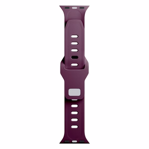 3mk silikoonrihm Apple Watchile, 42/44/45/46/49 mm, Mulberry, suur suurus