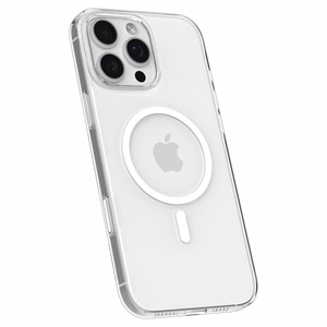 Spigen Thin Fit MagSafe Ümbris jaoks iPhone 16 Pro Max - Läbipaistev and valge