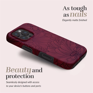 MIO Berry Blooms Magsafe Case Compatible for iPhone 16