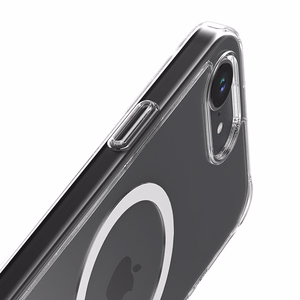 Crong Clear MAG Cover MagSafe ümbris seadmele iPhone 17e / 16e, läbipaistev