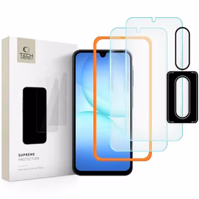 Tech-Protect Supreme Easy 3-pack Karastatud klaas jaoks Samsung Galaxy A17 4G / 5G