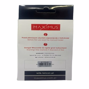 BATTERY MAXXIMUS IPHONE 7 PLUS 2900mAh