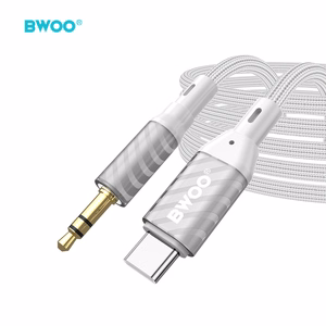 BWOO AUX Kaabel Type C to 3.5mm Jack audio AUX074
