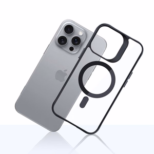 3mk Satin Armor MagCase with MagSafe iPhone 16 Pro Max - Clear with must Frame