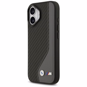 BMW M Carbon Logo MagSafe Ümbris jaoks iPhone 17 - must and hall