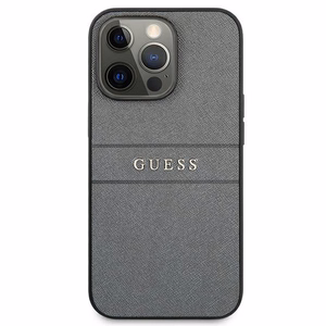 Guess GUHCP13LPSASBGR ümbris iPhone 13 Pro / 13 6,1" Saffiano Strap – hall