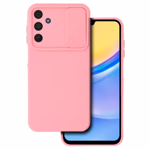 Camshield Soft jaoks Samsung Galaxy A15 4G/5G Light roosa