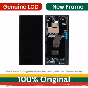 LCD ekraan ühilduv Samsung S918 S23 Ultra raamiga / Lavender / (Uuendatud: Telemax)
