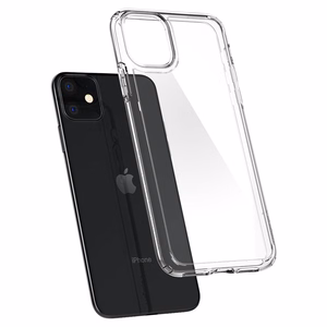 Spigen Ultra Hybrid iPhone 11 ümbris - läbipaistev